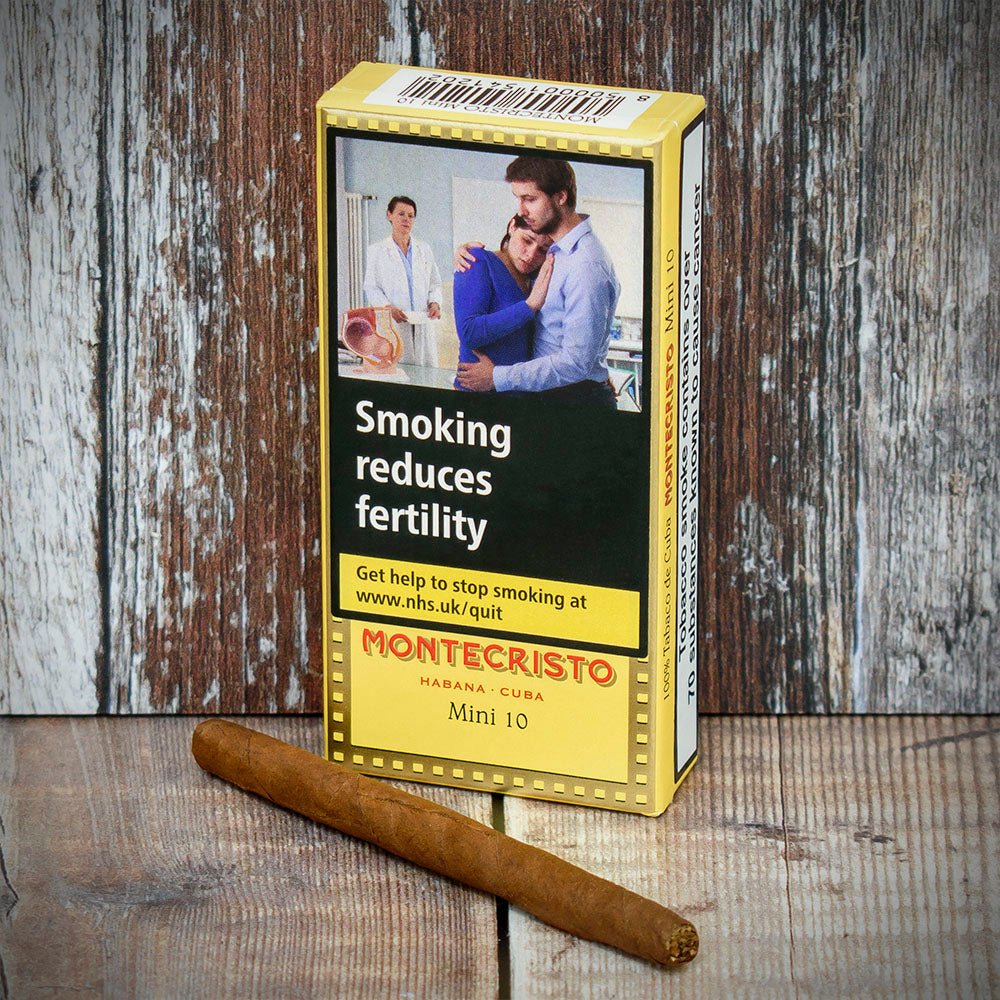 Montecristo Mini Cuban Cigarillos - 10 Pack