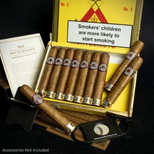 Montecristo No. 5 House Reserve 2015 Cuban Cigars (Aged & Rare 10 years) Limited Edition - Box of 10