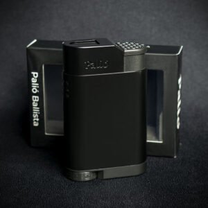 Palio Ballista Single Jet Cigar Lighter - Black