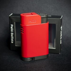 Palio Ballista Single Jet Cigar Lighter - Red