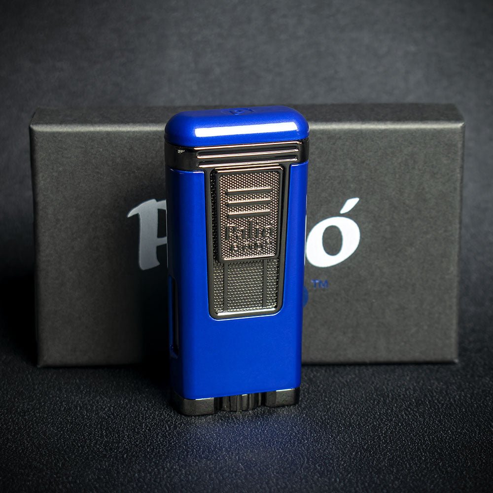 Palio Polaris Triple Flame Cigar Lighter - Blue