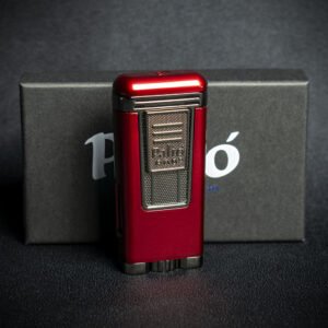 Palio Polaris Triple Flame Cigar Lighter - Red