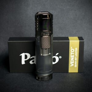 Palio Veneto Quad Flame Cigar Lighter - Black
