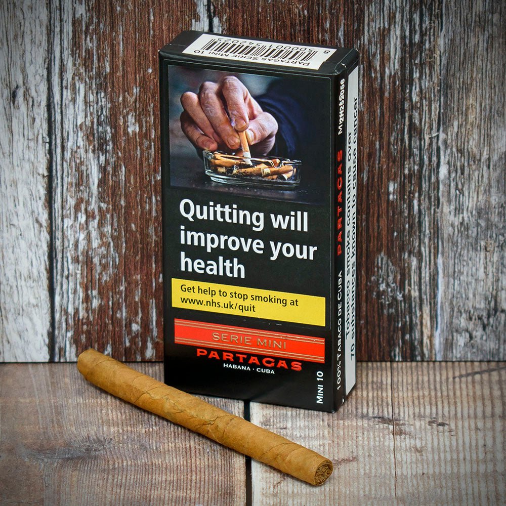 Partagas Serie Mini Cuban Cigarillos - 10 Pack