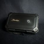 Passatore 5 Cigar Travel Humidor Black - Black Waterproof