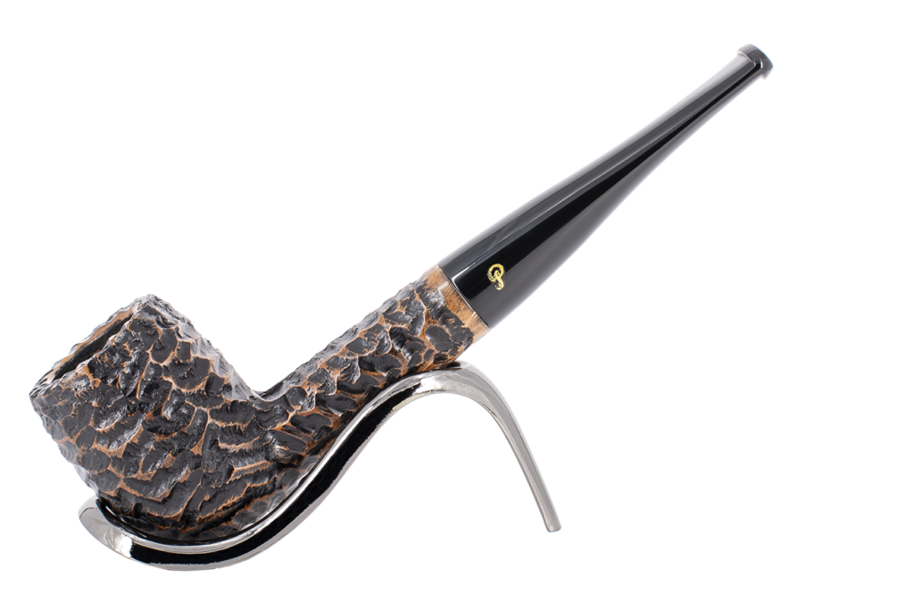 Peterson of Dublin Aran Rusticated Briar Smoking Pipe - Shape No.06