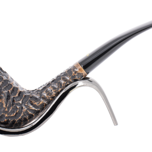 Peterson of Dublin Aran Rusticated Briar Smoking Pipe - Shape No.268