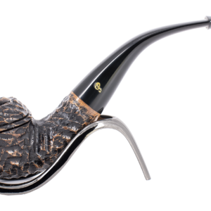 Peterson of Dublin Aran Rusticated Briar Smoking Pipe - Shape No.999