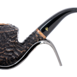 Peterson of Dublin Aran Rusticated Briar Smoking Pipe - Shape No.B10