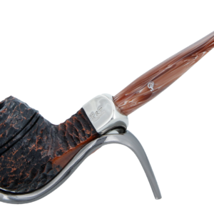 Peterson of Dublin Derry Rusticated Briar Smoking Pipe - Shape 150 - 9mm