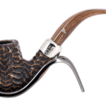 Peterson of Dublin Derry Rusticated Briar Smoking Pipe - Shape 69 - 9mm