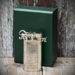 Peterson of Dublin Pipe Lighter - Silver Stripe