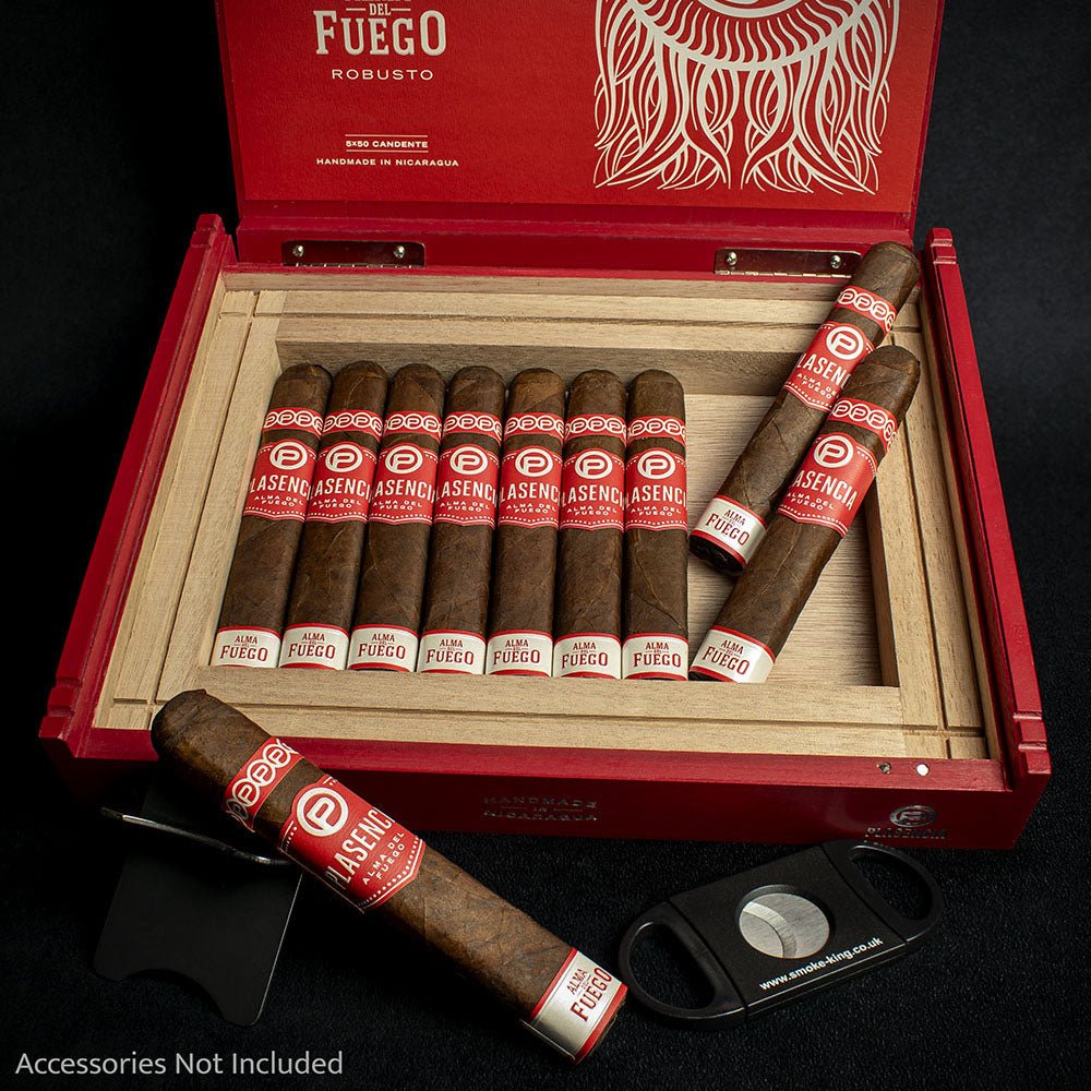 Plasencia Alma del Fuego Nicaraguan Candente (Robusto) Cigar - Box of 10
