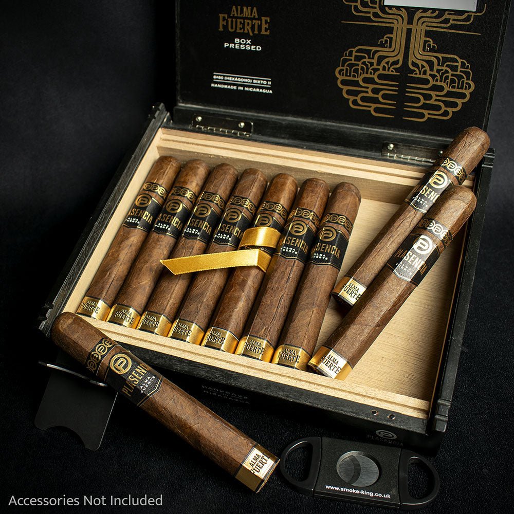 Plasencia Alma Fuerte Sixto II Hexagono Cigars - Box of 10