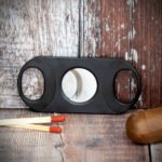 Plastic Large Guage Double Blade Guillotine Cigar Cutter
