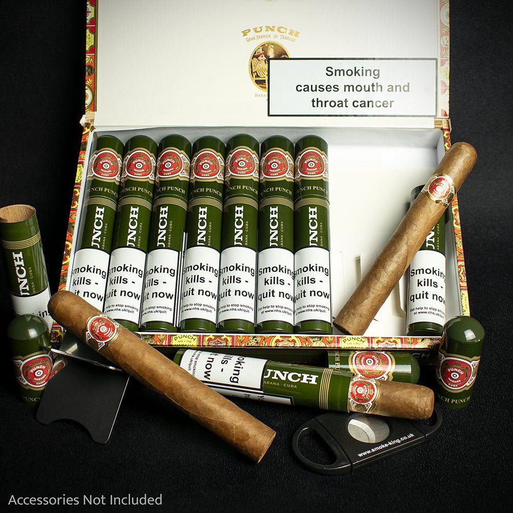Punch Punch Tubed Cuban Cigars - Box of 10