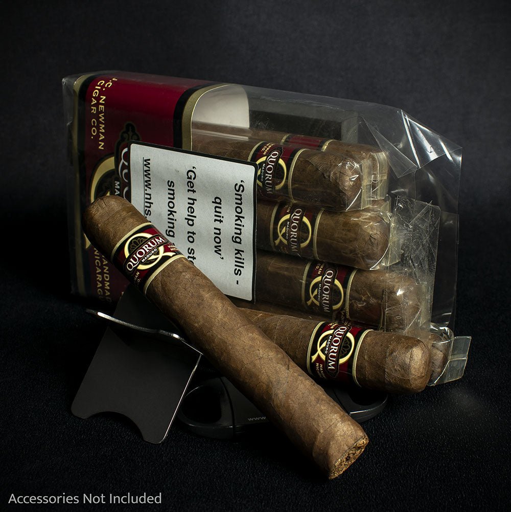 Quorum Maduro Double Gordo Cigars - Bundle of 10