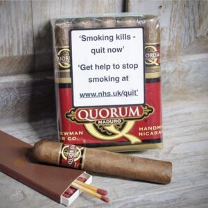 Quorum Robusto Maduro Cigars - Bundle of 10