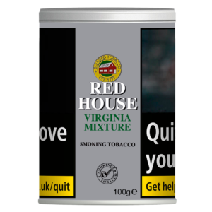 Red House Virginia Mixed Smoking Tobacco - 100g Tub