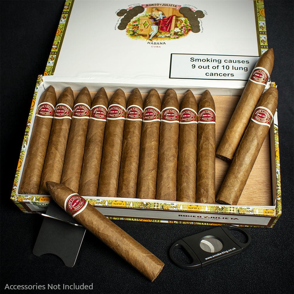 Romeo y Julieta Belicosos Cuban Cigars - Box of 25