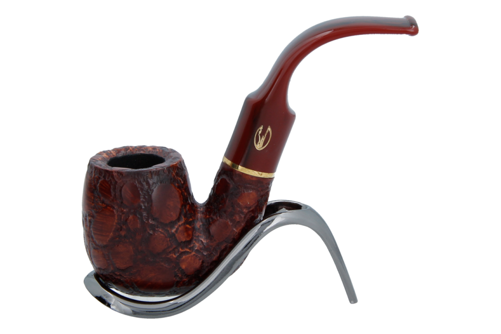 Savinelli Alligator Brown 614 - 6mm Briar Pipe