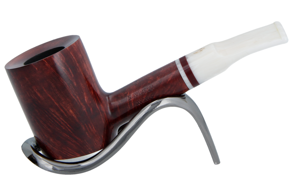 Savinelli Avorio Smooth Burgundy 311 - 6mm Briar Pipe