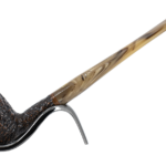Savinelli Ginger's Favourite Rustic Brown Briar Pipe - 104 6mm
