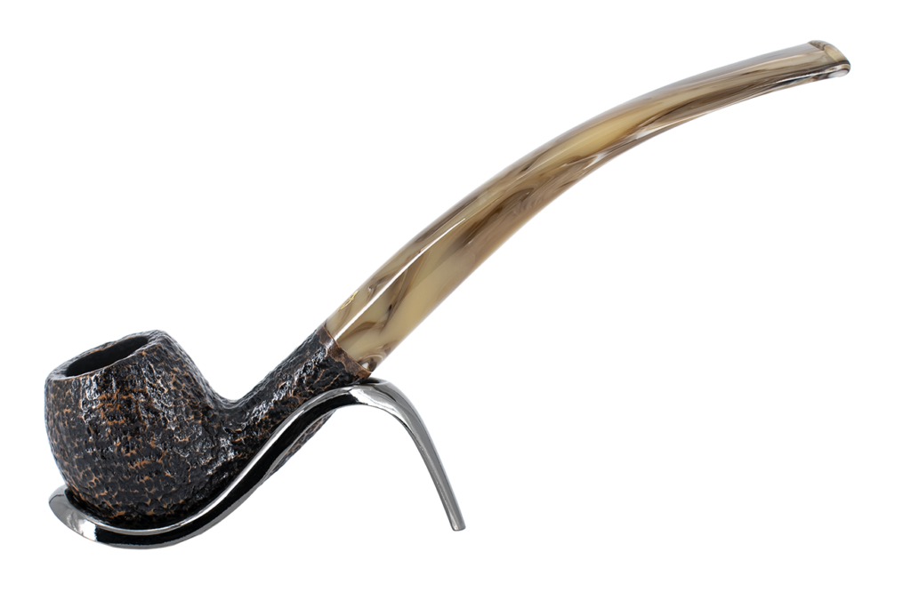 Savinelli Ginger's Favourite Rustic Brown Briar Pipe - 626 6mm