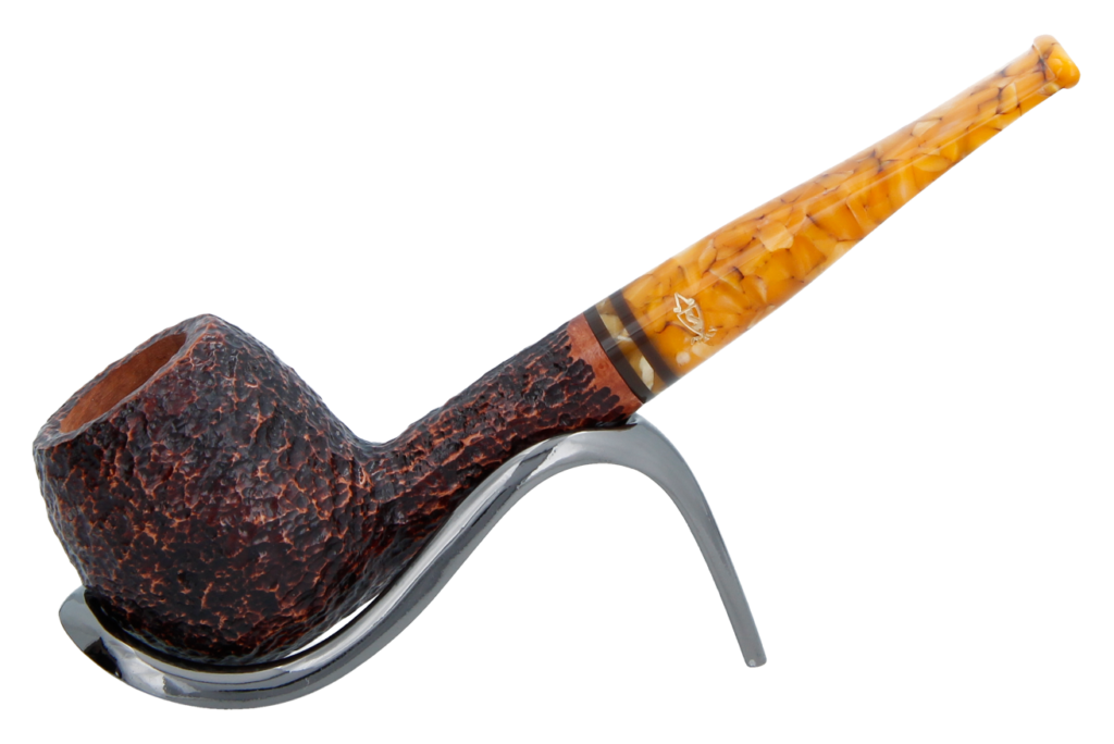 Savinelli Miele Rusticata Brownblast 207 - 6mm Briar Pipe