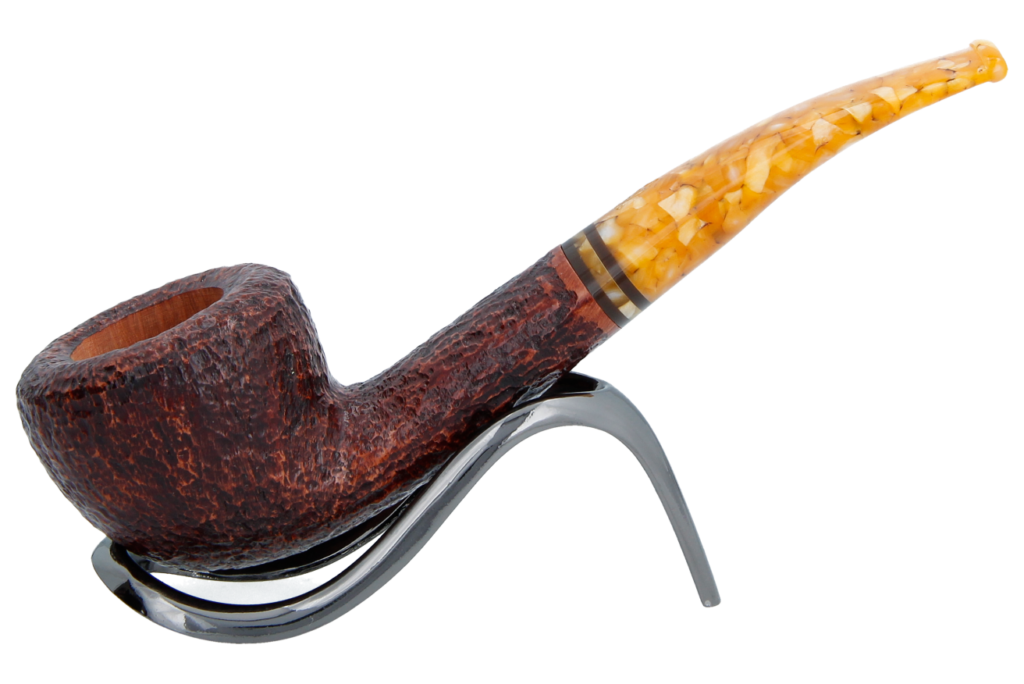 Savinelli Miele Rusticata Brownblast 316 - 6mm Briar Pipe