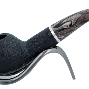 Savinelli Morellina Rustic Black 321 - 6mm Briar Pipe