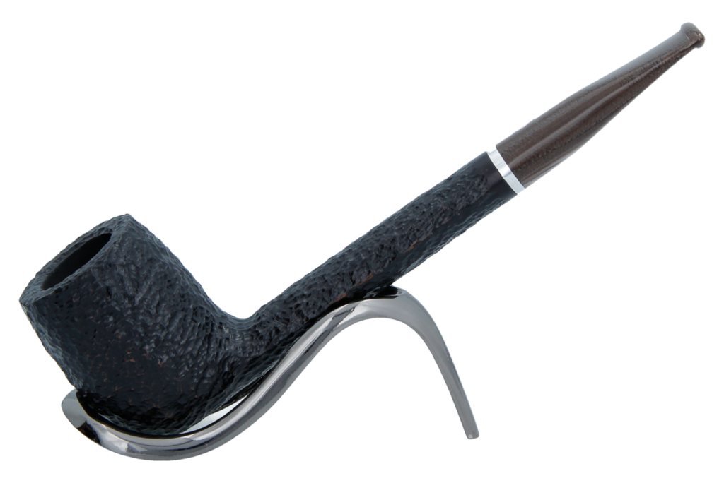 Savinelli Morellina Rustic Black 802R - 6mm Briar Pipe