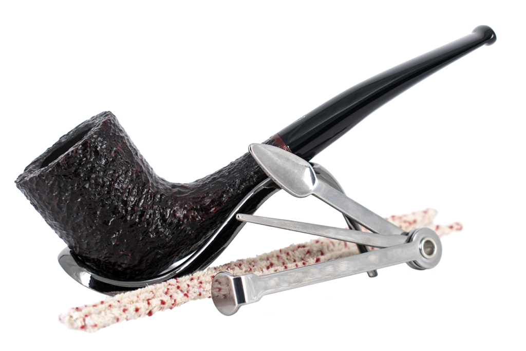 Savinelli One Rustic Dark Brown 404 Pipe Starter Kit