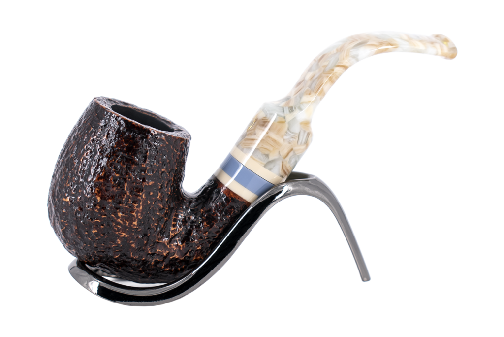 Savinelli Sasso Rusticated 614 - 6mm Briar Pipe