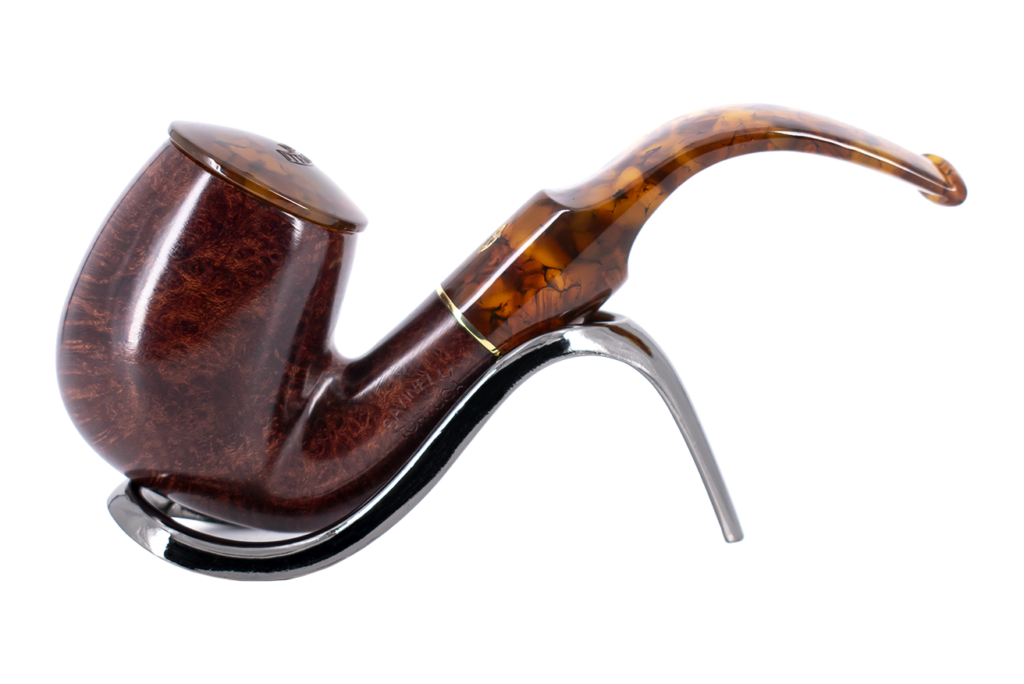 Savinelli Tortuga Smooth Shape No. 614 - 6mm Briar Pipe