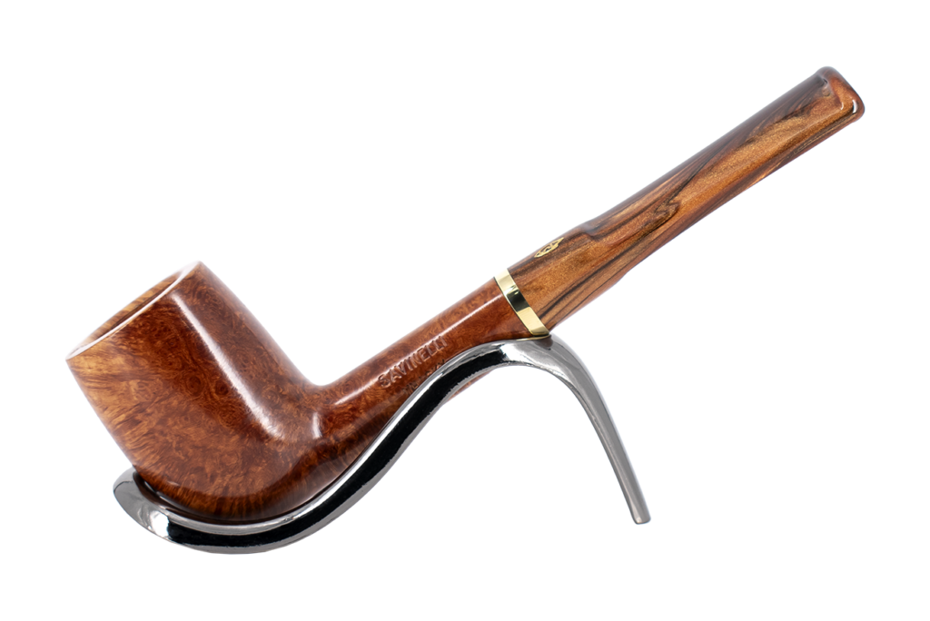 Savinelli Whiskey Natural Smooth 110 - 6mm Briar Pipe
