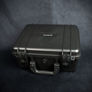 Sikarlan "Go Anywhere" Travel Humidor - 40 Cigar Capacity Black