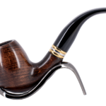 Smoke-King 9mm Brown Beechwood Budget Pipe - Bent