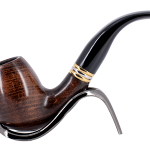 Smoke-King 9mm Brown Beechwood Budget Pipe - Bent