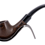 Smoke-King 9mm Brown Wenge Wood Budget Pipe - Bent