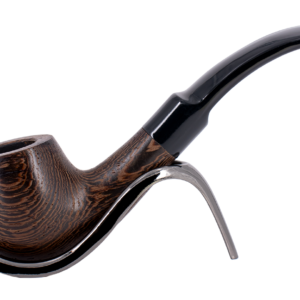 Smoke-King 9mm Brown Wenge Wood Budget Pipe - Bent