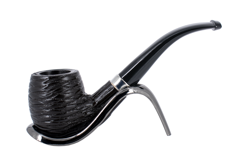 Smoke-King Beechwood Pipe Bent Rustic