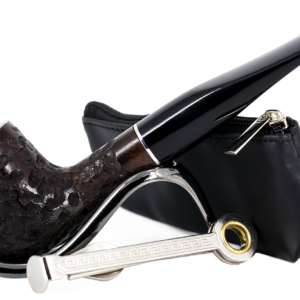 Smoke-King Pipe Smoker's Starter Kit - Brown Leather Pouch