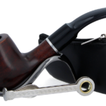 Smoke-King Pipe Smoker's Starter Kit - Half-Bent Briar Pipe