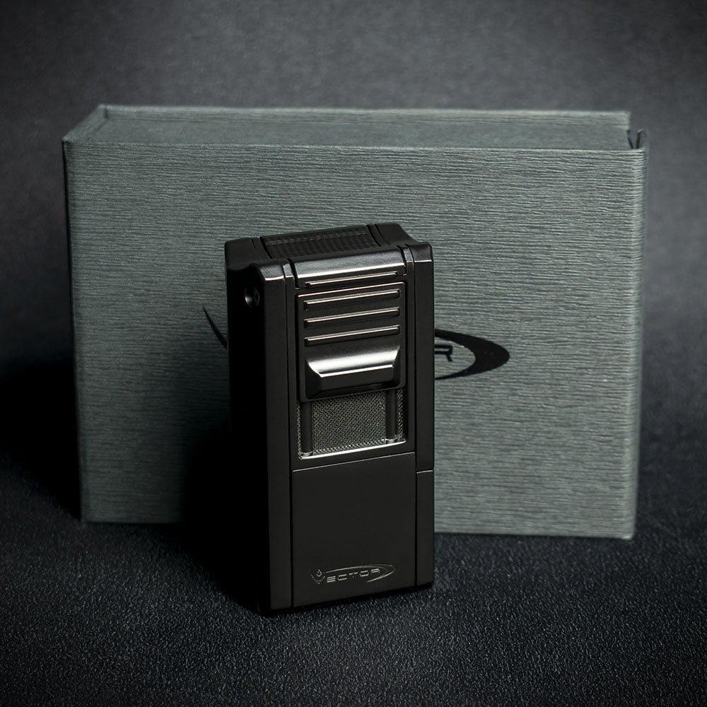 Vector Thor Single Flame with V-cutter - Black Matte