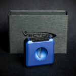 Vector Vcube V-Cut & Punch Cigar Cutter - Sky Blue