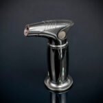 Vertigo Torch Flame Table Lighter - Black