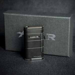 Xikar Allume Single Jet Cigar Lighter - Black