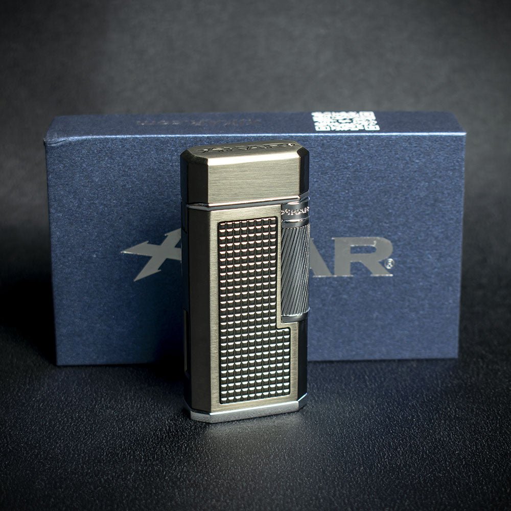 XiKar Ardore Double Soft Flame Cigar Lighter - Gunmetal