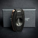 Xikar Flip Dual Cigar Cutter - Black/Bronze